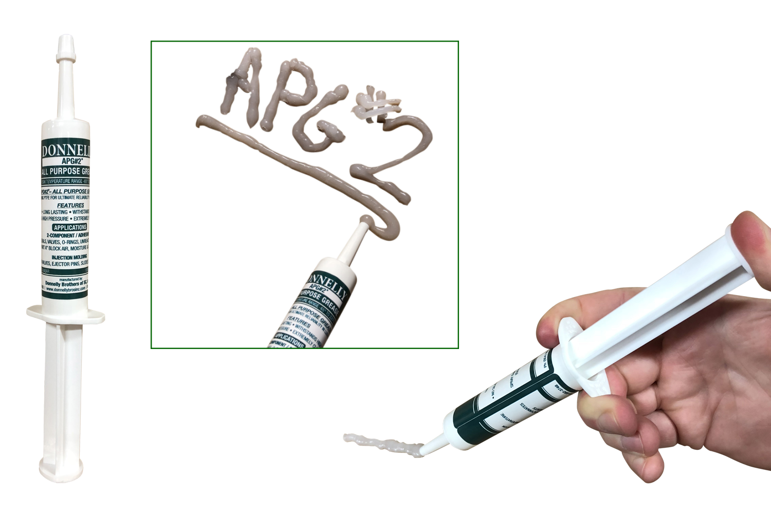 APG#2 1.6oz Syringe with Re-usable Cap